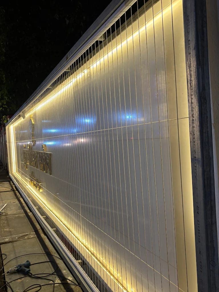 French Window Invisible Grills